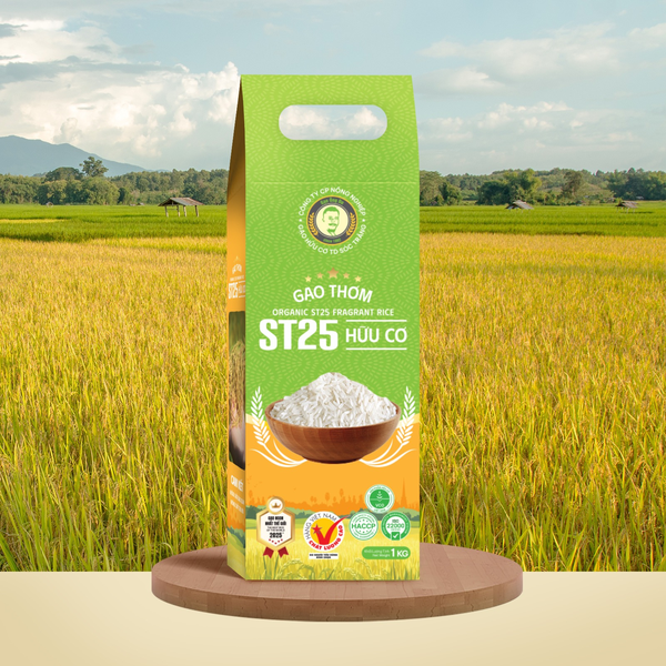 Gạo ST25 Hữu Cơ 1kg