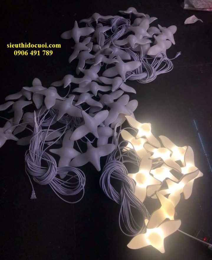 Bộ thả chim đèn led trang trí Bộ thả chim đèn led trang trí