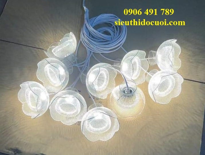 Bông hoa 3D đèn led Bông hoa 3D đèn led