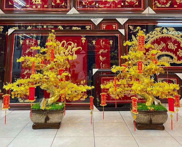 Cây hoa mai pha lê Cây hoa mai pha lê