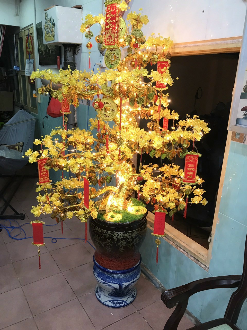 Cây hoa mai pha lê Cây hoa mai pha lê