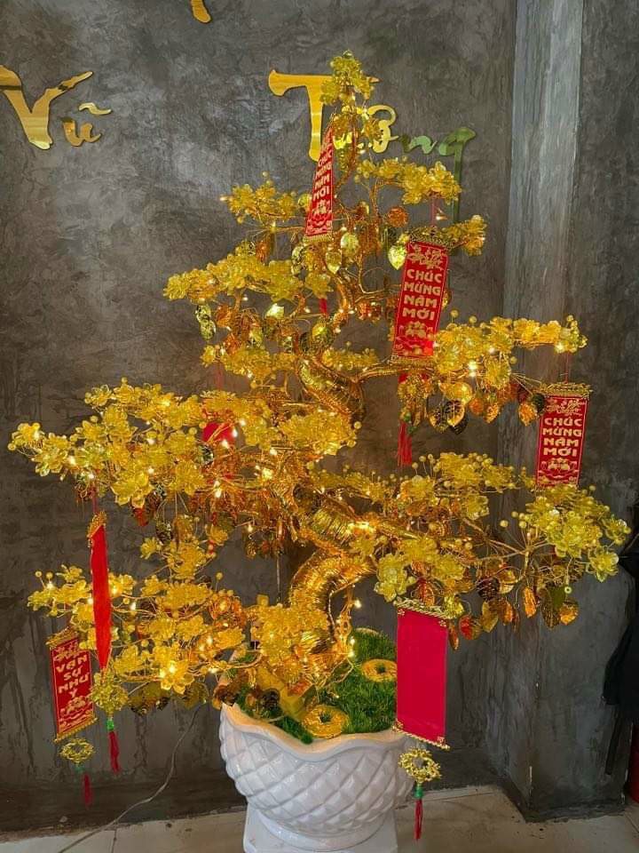 Cây hoa mai pha lê Cây hoa mai pha lê