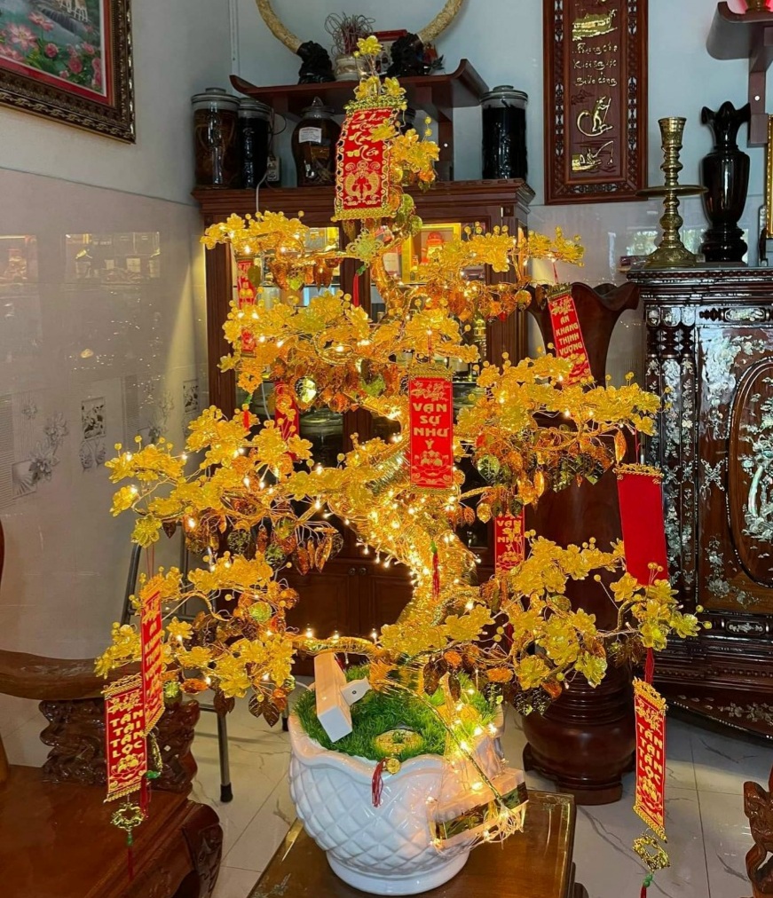 Cây hoa mai pha lê Cây hoa mai pha lê
