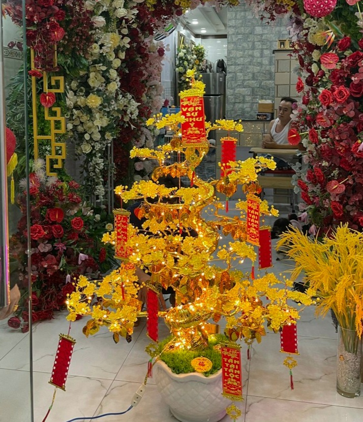 Cây hoa mai pha lê Cây hoa mai pha lê