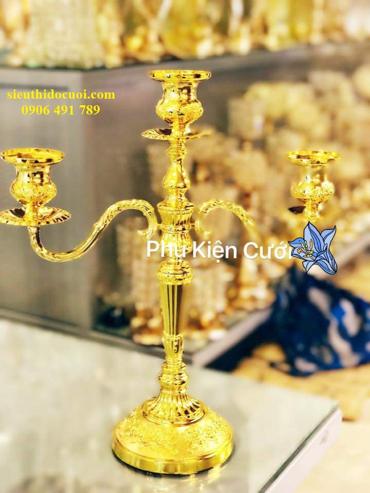 Chân nến trang trí Chân nến trang trí