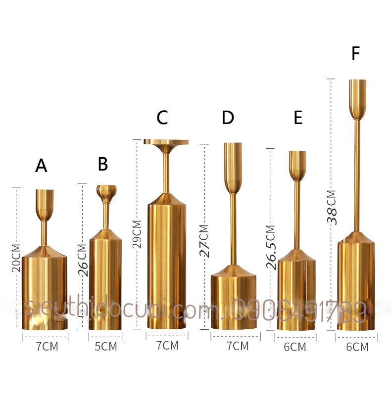 Chân nến trang trí decor Chân nến trang trí decor