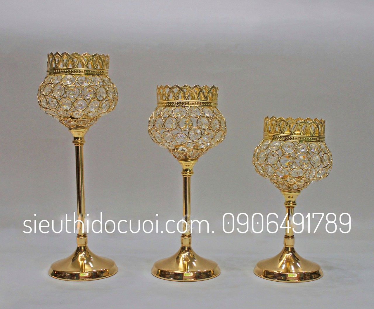 Chân nến trang trí tiệc cưới Chân nến trang trí tiệc cưới