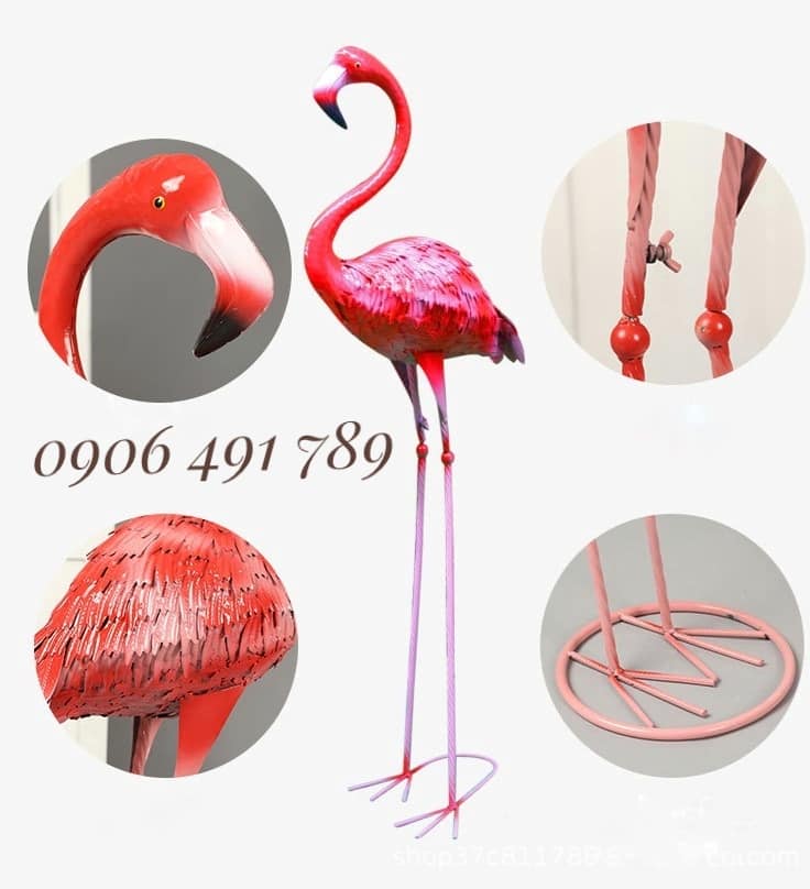 Chim hồng hạc trang trí Chim hồng hạc trang trí