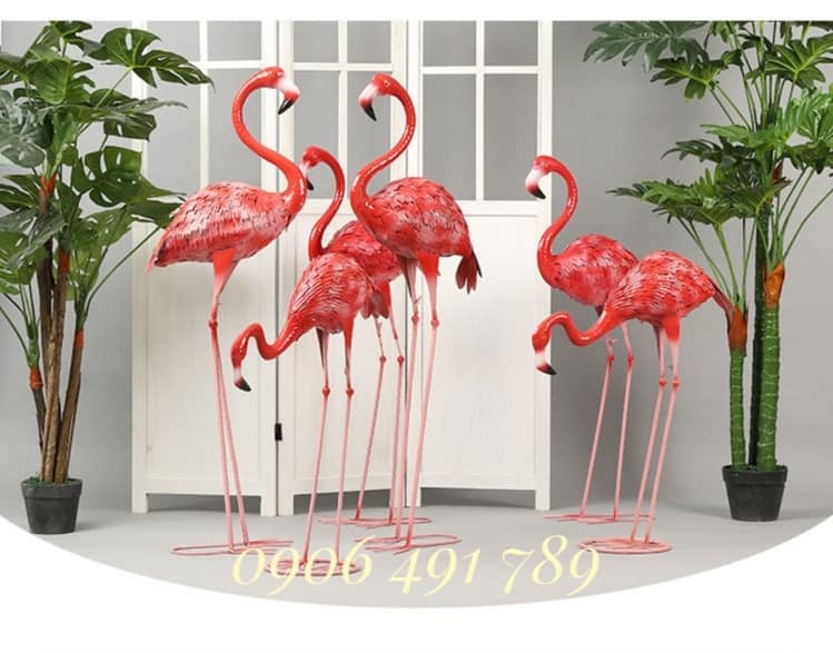 Chim hồng hạc trang trí Chim hồng hạc trang trí