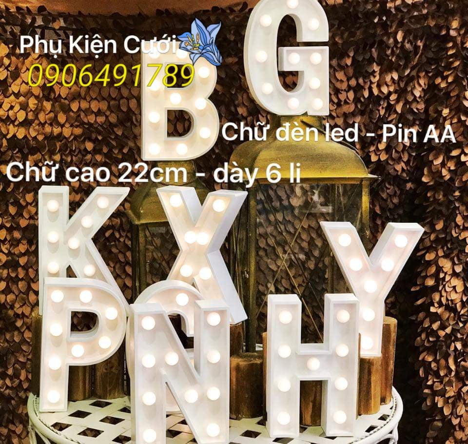 Chữ cái led Chữ cái led