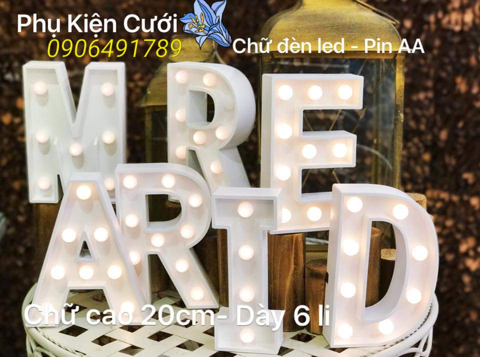 Chữ cái led Chữ cái led