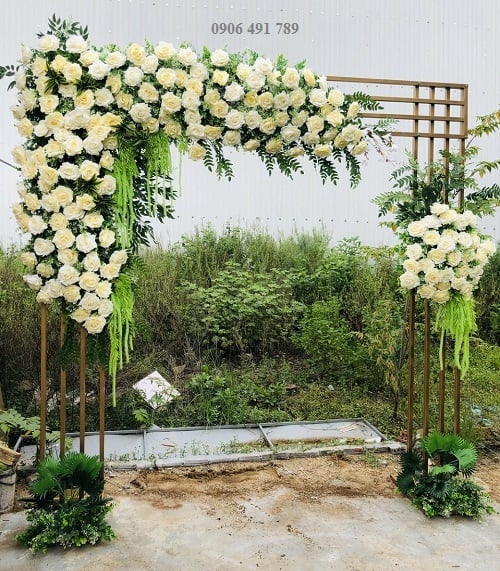 Cổng hoa giá rẻ Cổng hoa giá rẻ