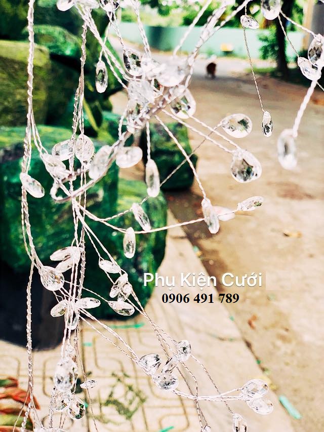 Dây kẽm kết pha lê Dây kẽm kết pha lê