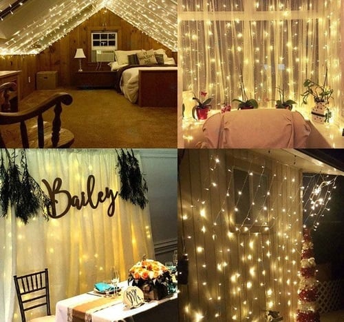 Dây led hiệu ứng mưa rơi, thác đổ Dây led hiệu ứng mưa rơi, thác đổ