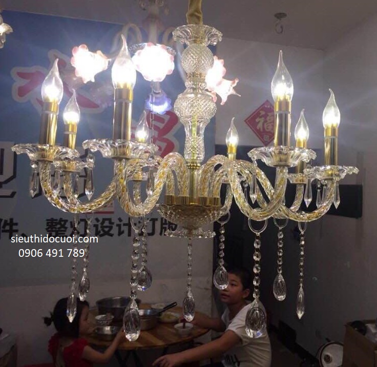 Đèn chùm nhựa trang trí đám cưới Đèn chùm nhựa trang trí đám cưới