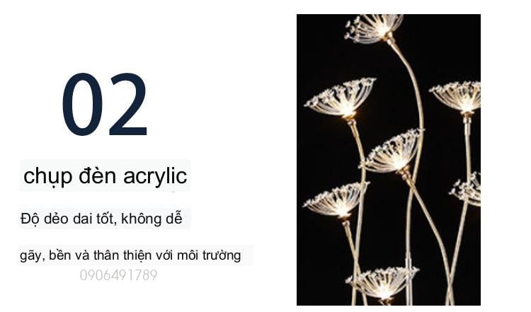 Đèn dẫn lối bông tuyết Đèn dẫn lối bông tuyết