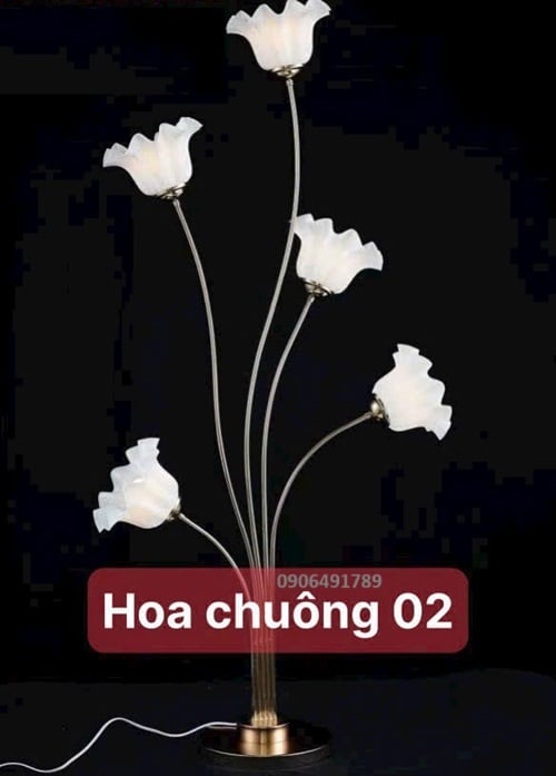Đèn dẫn lối hoa chuông Đèn dẫn lối hoa chuông