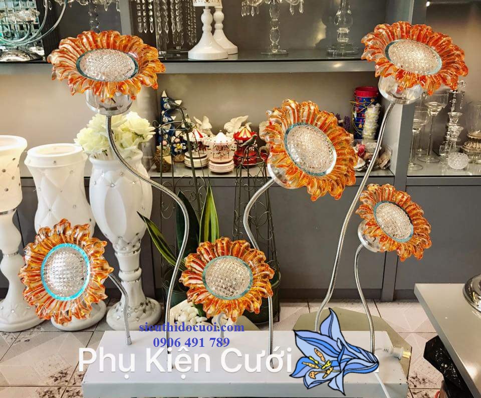 Đèn hoa hướng dương Đèn hoa hướng dương