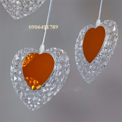 Đèn led đám cưới thả trái tim Đèn led đám cưới thả trái tim