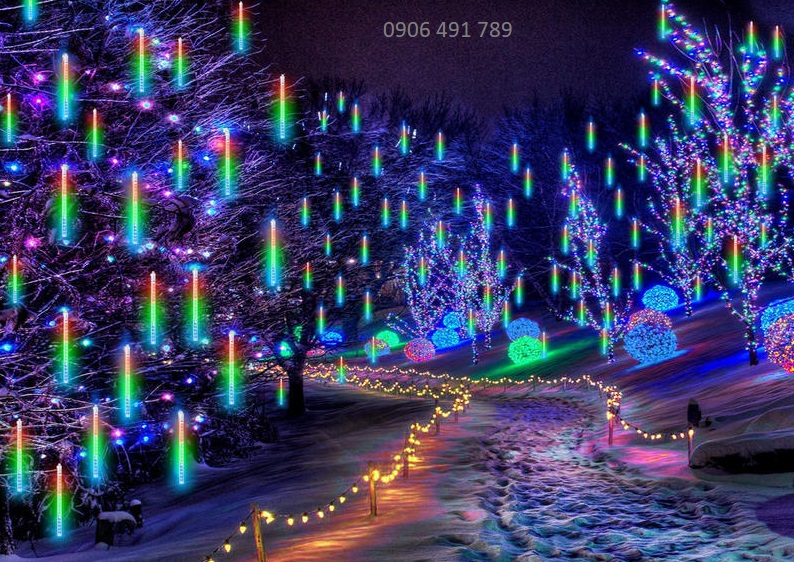 Đèn led sao băng Đèn led sao băng