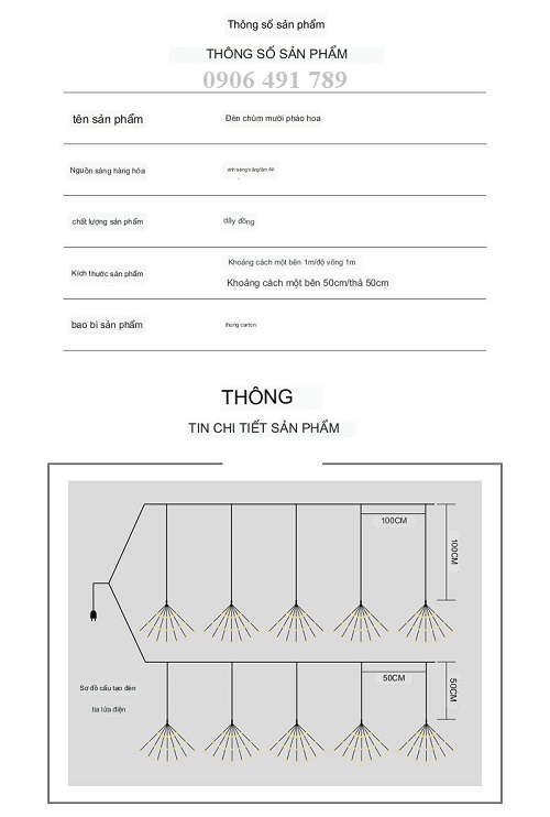 Đèn led trang trí đám cưới thả pháo hoa Đèn led trang trí đám cưới thả pháo hoa