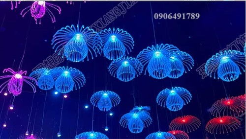 Đèn thả sứa biển 2 tầng Đèn thả sứa biển 2 tầng