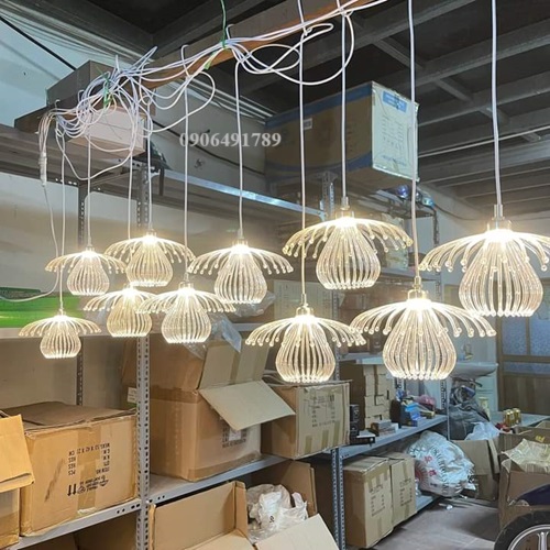 Đèn thả sứa biển 2 tầng Đèn thả sứa biển 2 tầng