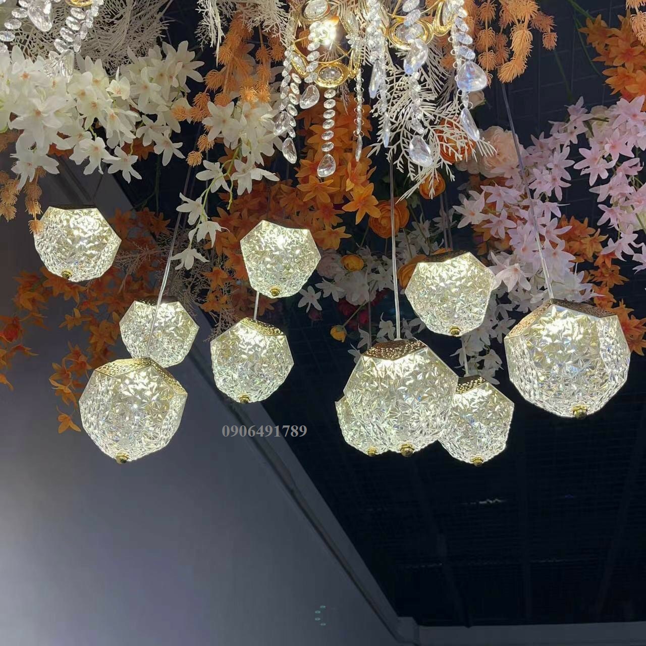 Đèn thả dâu tây led Đèn thả dâu tây led