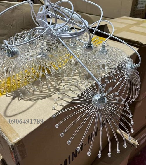 Đèn trang trí rạp cưới thả led bồ công anh Đèn trang trí rạp cưới thả led bồ công anh