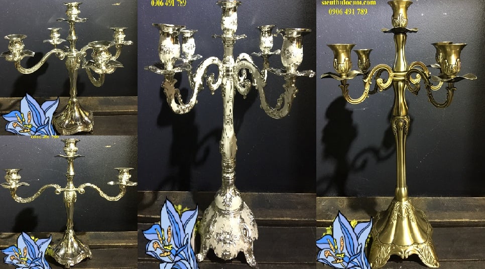 Chân nến cổ điển Chân nến cổ điển
