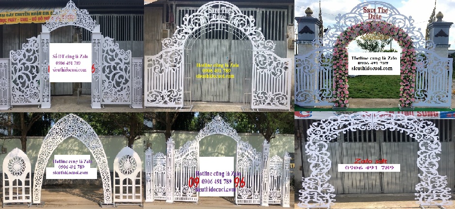 Cổng hoa đám cưới Cổng hoa đám cưới