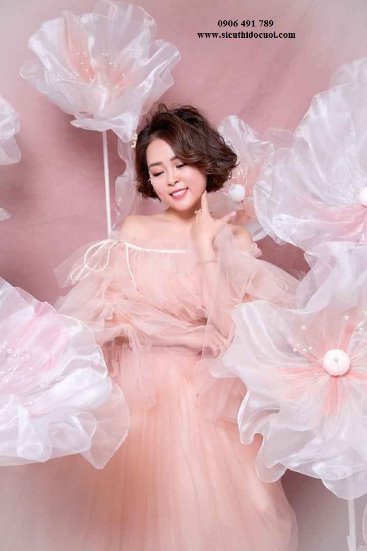Hoa mút xốp trang trí Hoa mút xốp trang trí