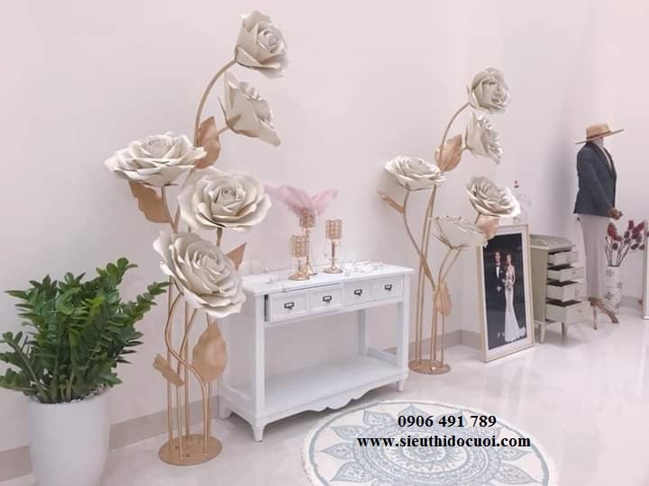 Hoa mút xốp trang trí Hoa mút xốp trang trí