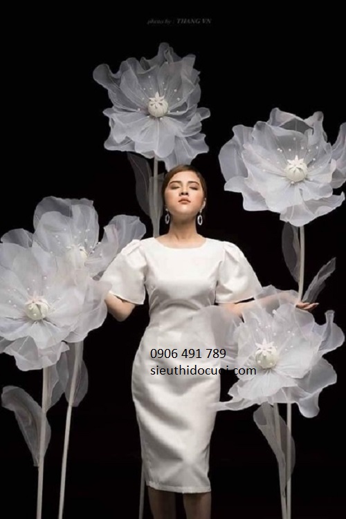 Hoa voan đám cưới Hoa voan đám cưới