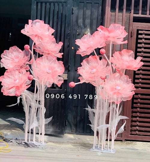 Hoa voan nghệ thuật Hoa voan nghệ thuật