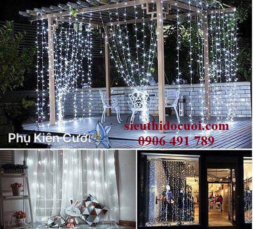 Dây led hiệu ứng mưa rơi, thác đổ Dây led hiệu ứng mưa rơi, thác đổ