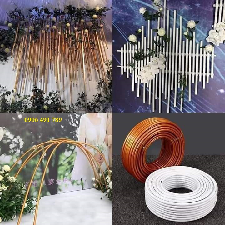 Ống nhựa dẻo trang trí Ống nhựa dẻo trang trí