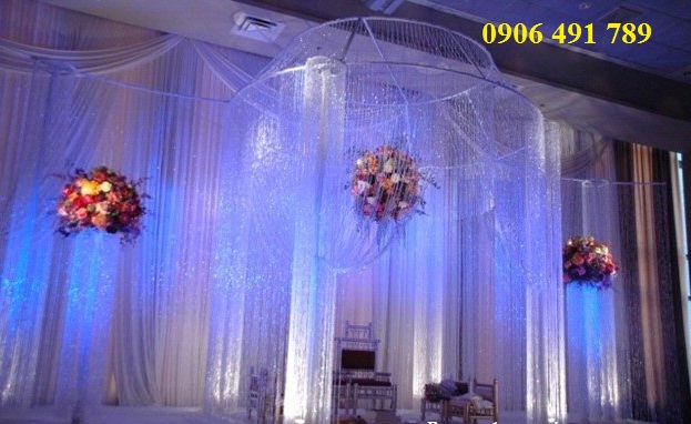 Rèm chỉ, màn chỉ trang trí Rèm chỉ, màn chỉ trang trí