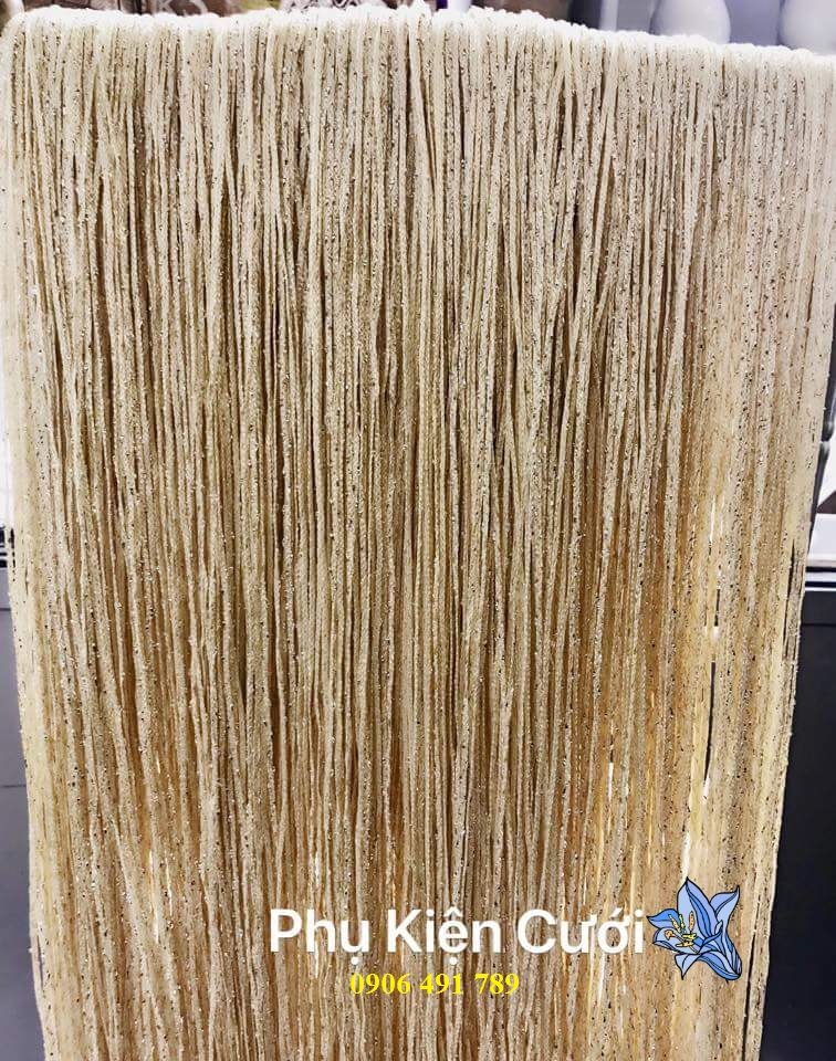 Rèm chỉ, màn chỉ trang trí Rèm chỉ, màn chỉ trang trí