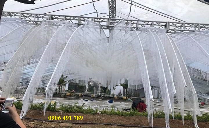 Rèm sợi chỉ trang trí đám cưới Rèm sợi chỉ trang trí đám cưới