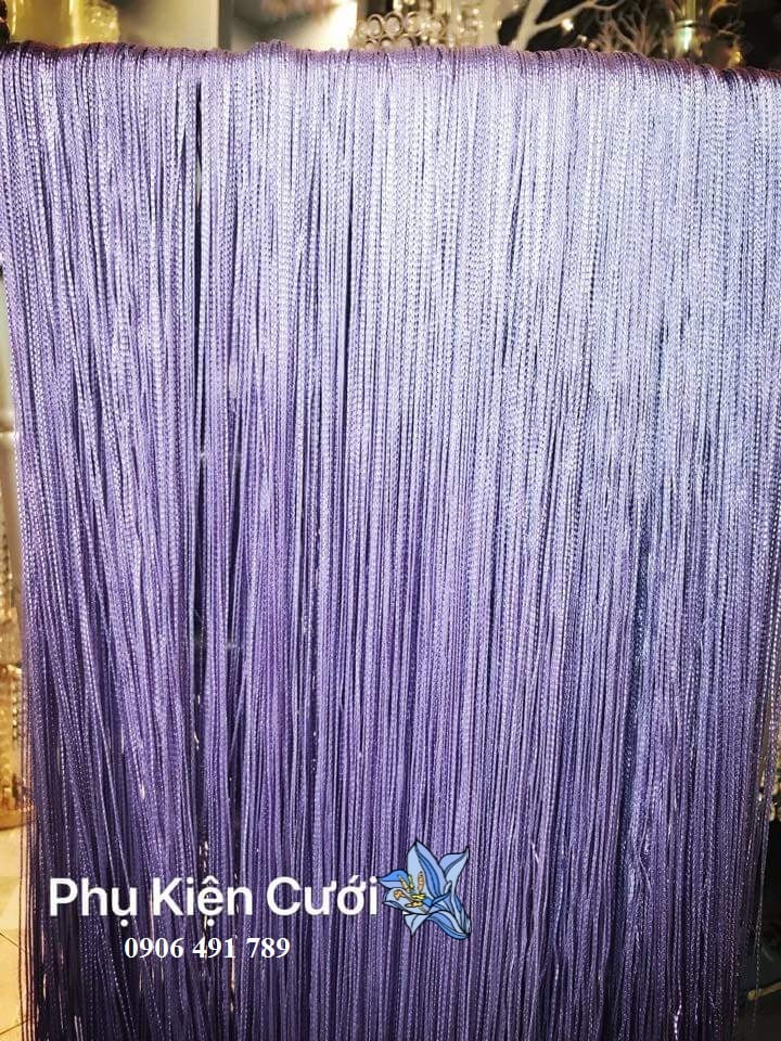 Rèm chỉ, màn chỉ trang trí Rèm chỉ, màn chỉ trang trí