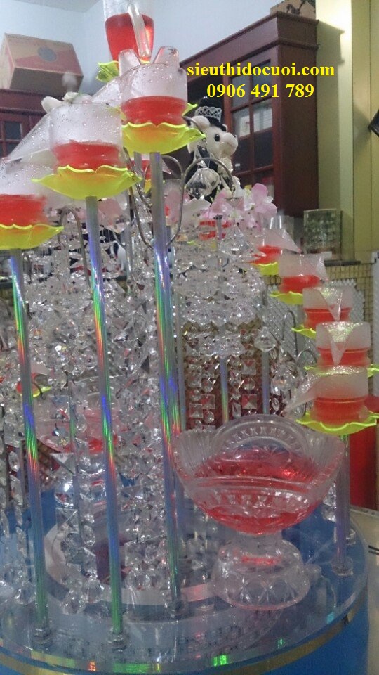 Tháp ly champagne mẫu TL-8 Tháp ly champagne mẫu TL-8