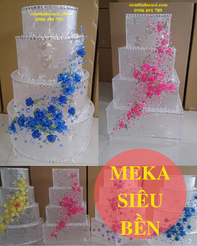 Thùng tiền meka hoa đá Thùng tiền meka hoa đá
