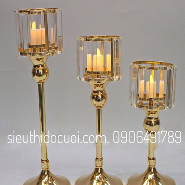 Chân nến trang trí decor mẫu CN-12 