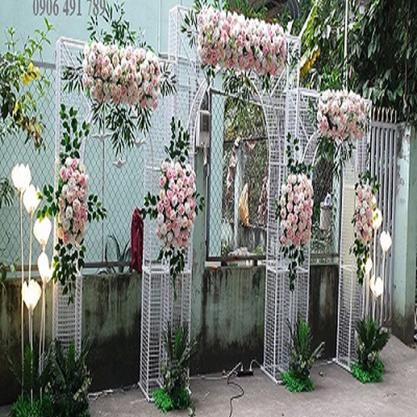 Cổng hoa đám cưới 3d