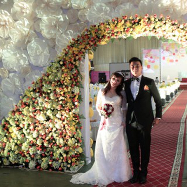 Cổng hoa đám cưới, cổng hoa cưới