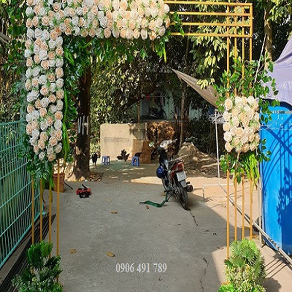 Cổng hoa đẹp, cổng cưới giá rẻ TP HCM