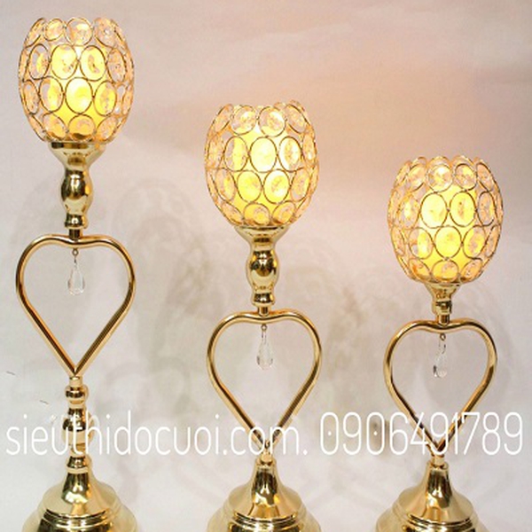 Đế nến trang trí mẫu CN-16