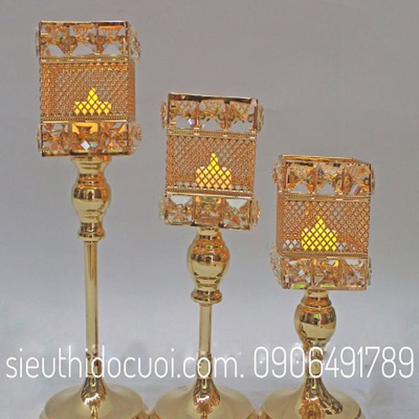 Đế nến trang trí mẫu CN-17