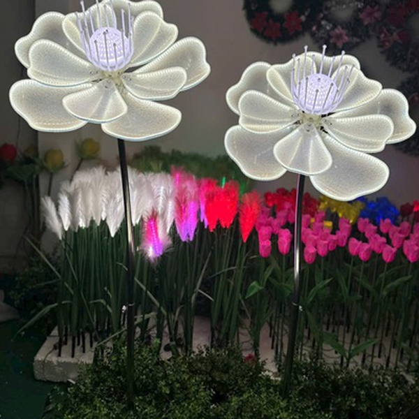 Đèn dẫn lối hoa led có động cơ